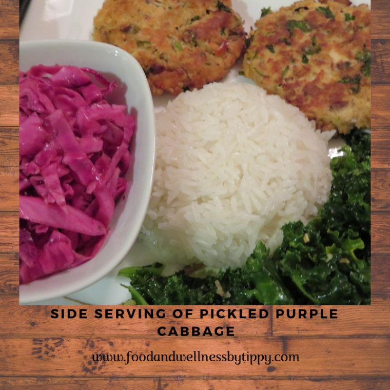 Homemade Pickled Purple Cabbage